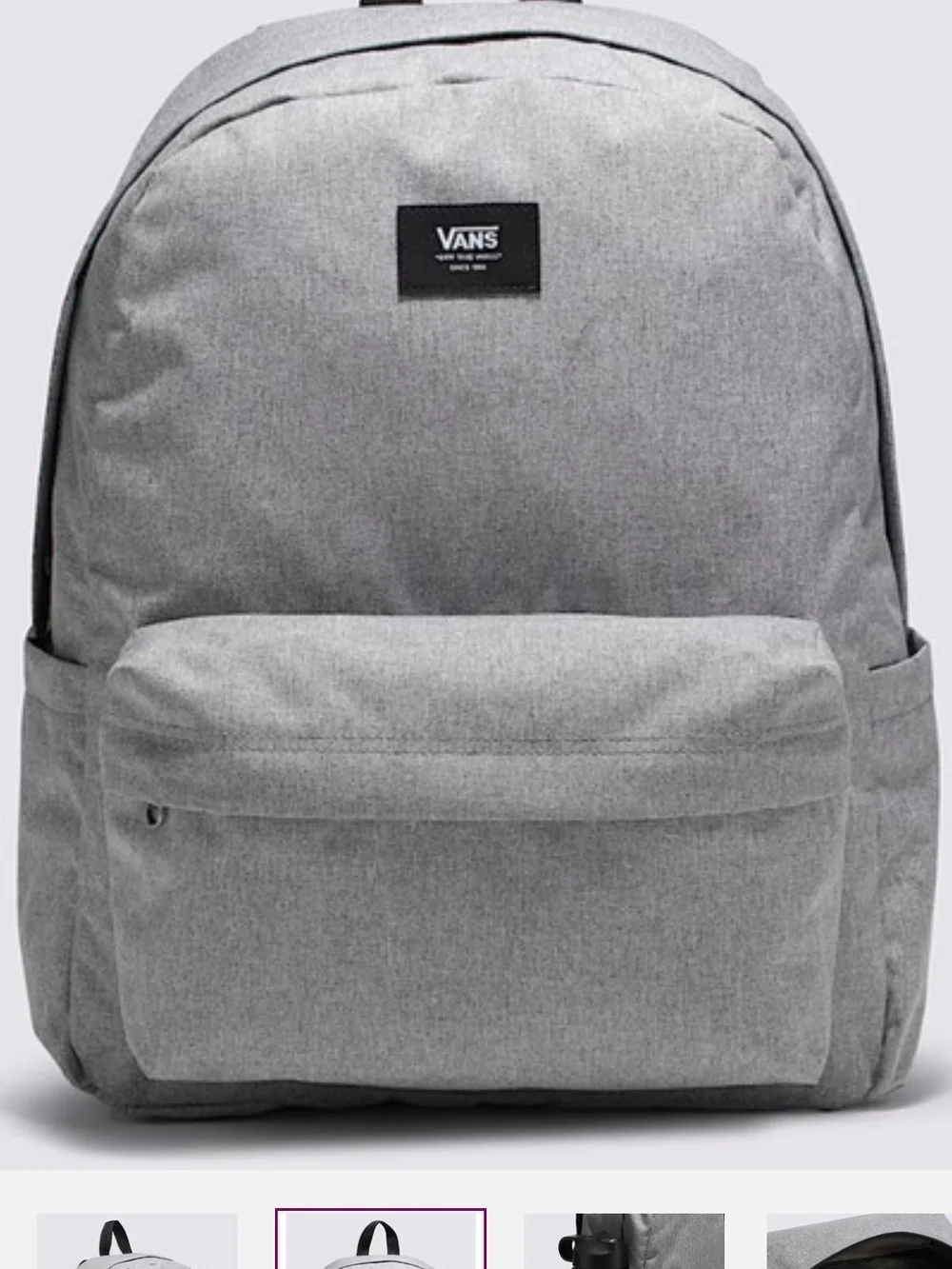 Vans Gray Old Skool Backpack